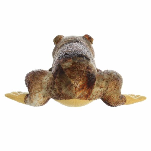 Aurora Medium Brown Miyoni 11 inch American Bullfrog Realistic Stuffed Animal, One Size - Kroger