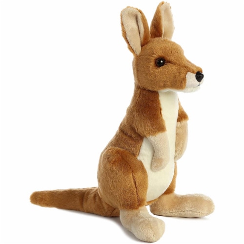 Aurora World Flopsie Toy Kangaroo Plush, 12" Perspective: back