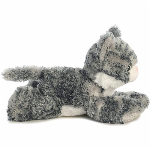 Aurora World 8" Mini Flopsie Plush Lily the Gray Tabby Perspective: back