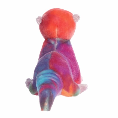 Aurora Small Purple Mini Flopsie 8 inches Rainbow River Otter Adorable Stuffed Animal, One Size ...