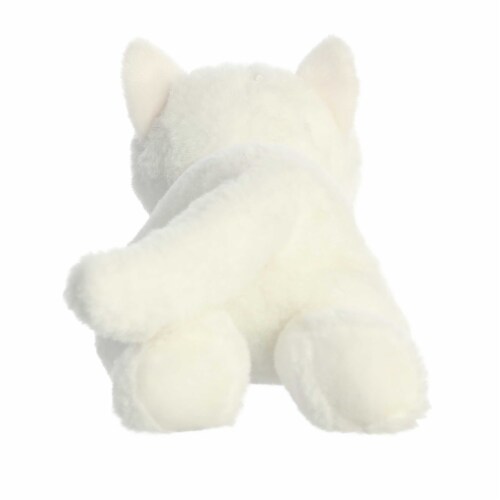 Aurora Medium White Flopsie 12 inches Precious White Kitty Adorable ...