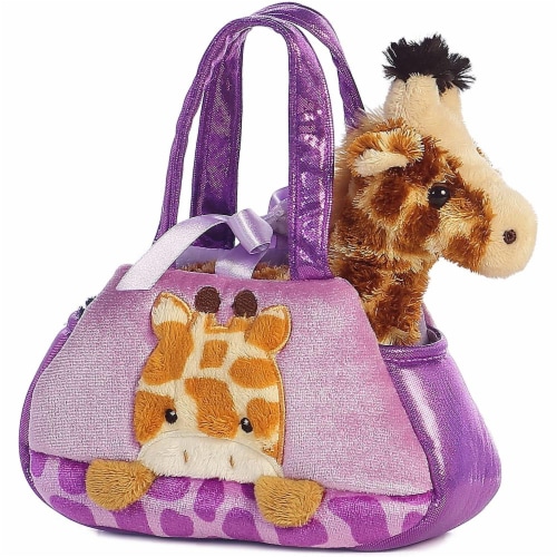 Aurora World Fancy Pals Peek-A-Boo Giraffe Pet Carrier Perspective: back