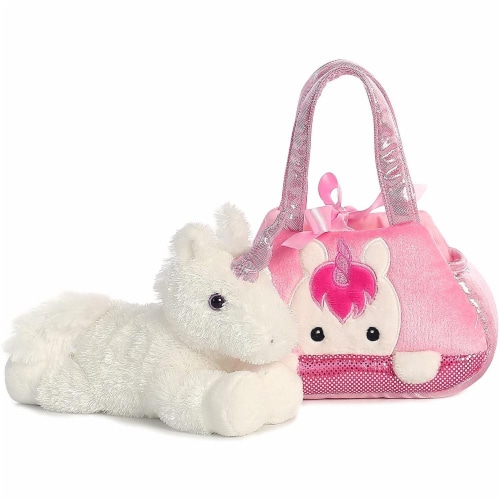 Aurora World Fancy Pals Pet Carrier, Peek-A-Boo Unicorn Perspective: back