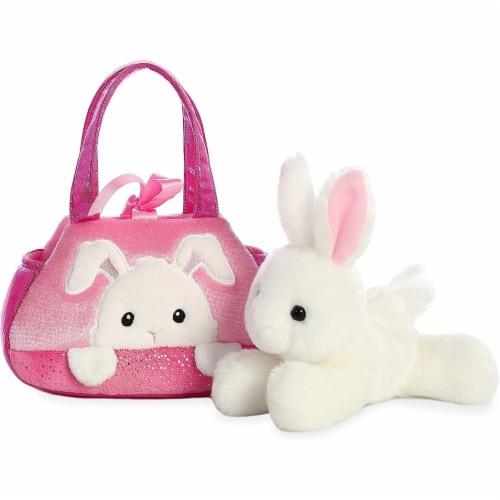 Aurora World Inc. 7" PEEK-A-Boo Bunny Fancy Pal Pet Carrier Perspective: back