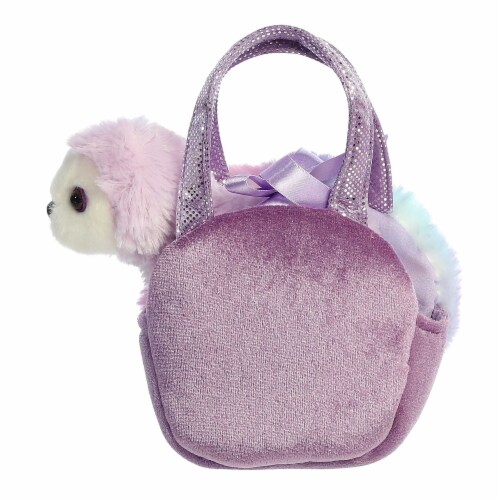 Aurora Small Purple Fancy Pals 6 inches Sweets Rainbow Purple Fashionable Stuffed Animal, One ...