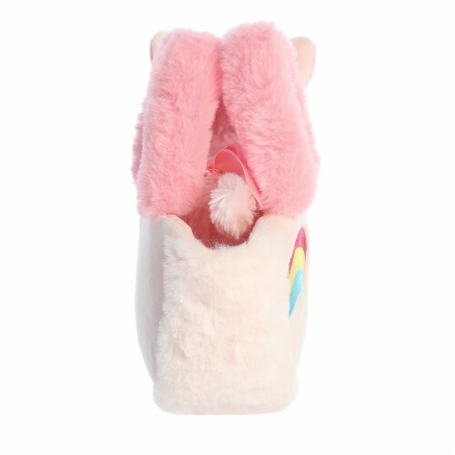 Aurora Small Pink Fancy Pals 7 inch Pastel Rainbow Fashionable Stuffed ...