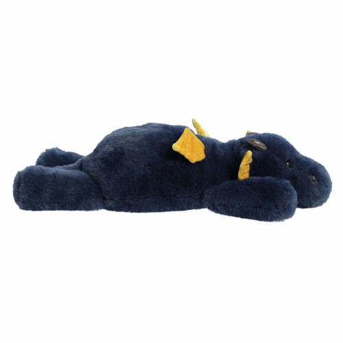 Aurora Large Blue Snoozles 18 inch Dragon Laid-back Stuffed Animal, One ...