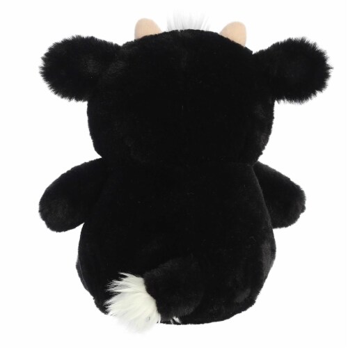 Aurora Medium Black Stubez 11 inch Moo Cow Adorable Stuffed Animal, One ...