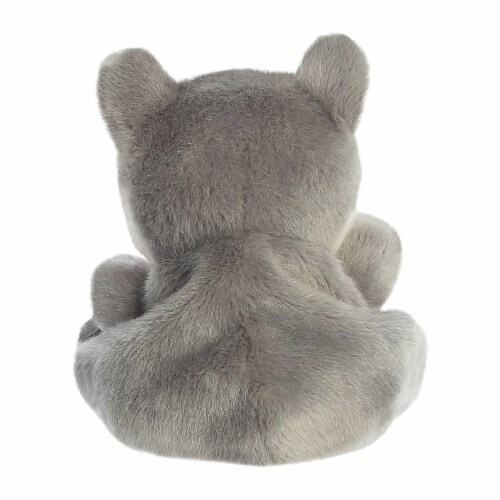 Aurora Mini Gray Palm Pals 5 inches Lucian Wolf Adorable Stuffed Animal ...