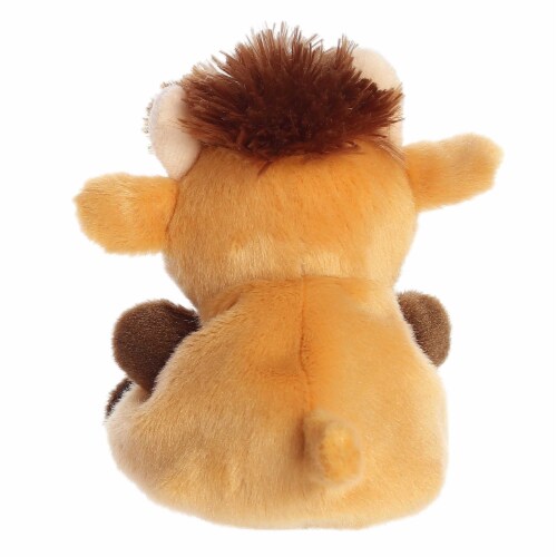 Aurora Mini Brown Palm Pals 5 inch Hubert Highland Cow Adorable Stuffed ...