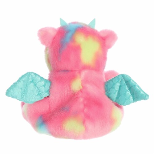 Aurora Mini Pink Palm Pals 5 inch Anya Dragon Adorable Stuffed Animal ...