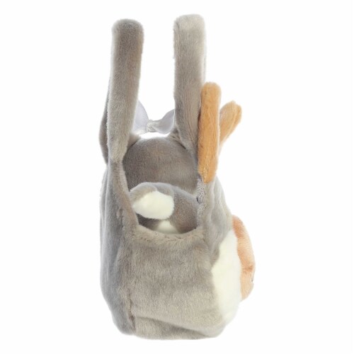 Aurora Small Grey Eco Nation 6 inches Wolf Eco-Friendly Stuffed Animal ...