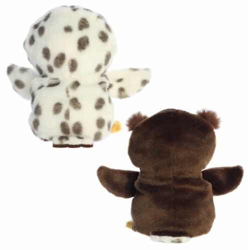 Aurora Small Eco Nation Reversible Eco Pairs 6.5 inches Snowy Owl and ...