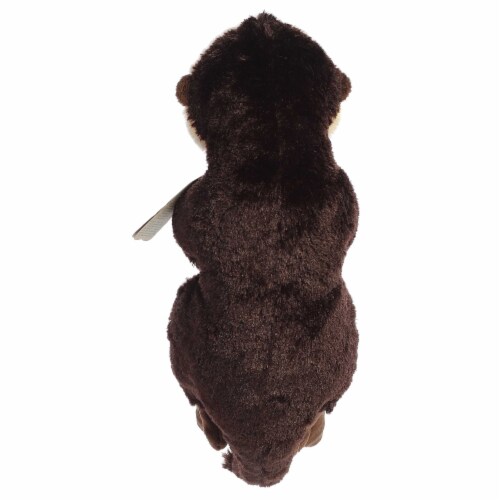 Aurora Large Brown Eco Nation Eco Hugs 14.5 inch Sea Otter Eco-Friendly Stuffed Animal, One Size ...