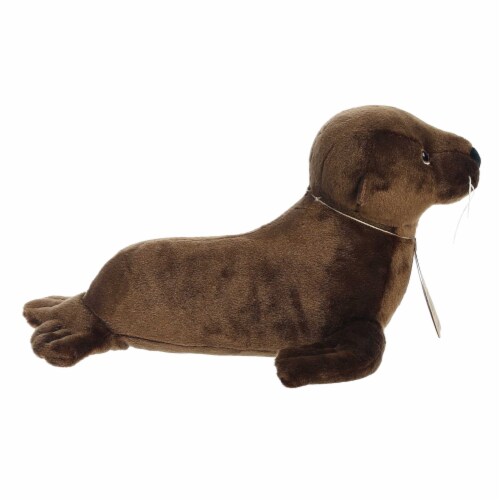 Aurora Large Brown Eco Nation Eco Hugs 13.5 inch Sea Lion Eco-Friendly ...
