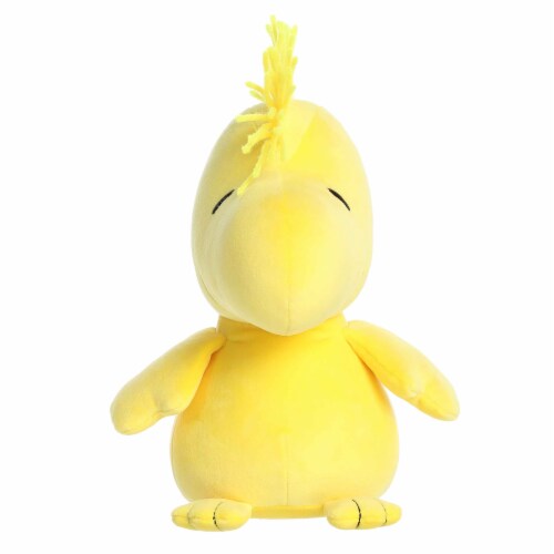 Aurora Small Yellow Peanuts 8.5 inch Squishy Woodstock Adorable Stuffed ...