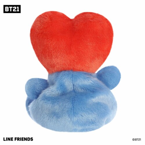 Aurora Mini Red BT21 Palm Pals 5 inches TATA Lovable Stuffed Doll, One ...