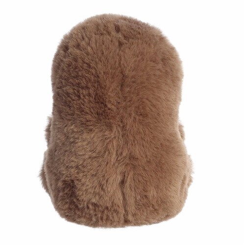 Aurora Small Brown Rolly Pet 6 inch XOXO Sloth Round Stuffed Animal ...