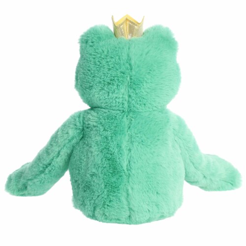 Aurora Large Green Valentine 18 inch Frog Prince Heartwarming Stuffed ...