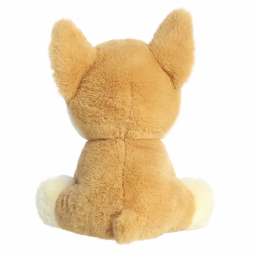 Aurora Medium Brown Valentine Val Pets 10 inch Sealed With A Kiss Corgi Stuffed Animal, One Size ...