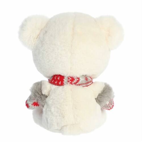 Aurora Large White Holiday 13 Baby Bear Beau Festive Stuffed Animal, 1 ...