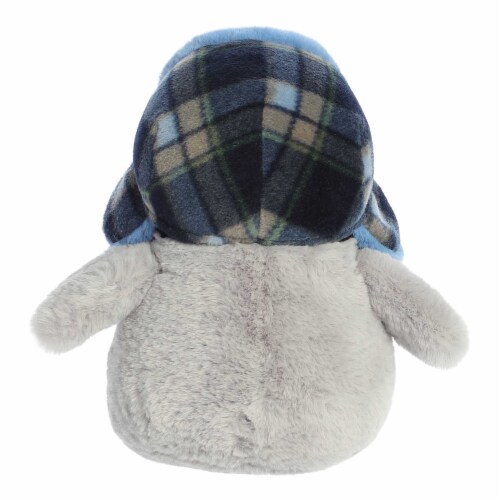 Aurora Medium Gray Holiday Chillin' Chick 10 inches Cheri Festive Stuffed Animal, One Size - Fry ...