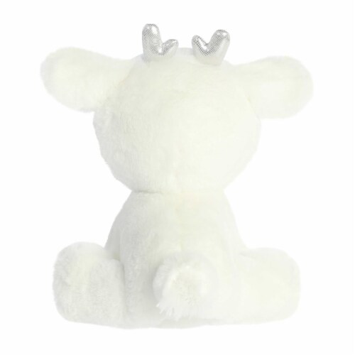 Aurora Large White Holiday 13 inch Dashing Reindeer Festive Stuffed Animal, One Size - Fry’s ...