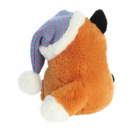 Aurora Small Orange Rolly Pet 5.5 inch Fern Fox Festive Stuffed Animal, One Size - Kroger