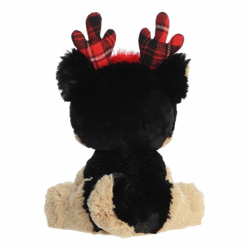 Aurora Small Brown Holiday Cheer 8.5 inch Judy German Shepherd Festive ...
