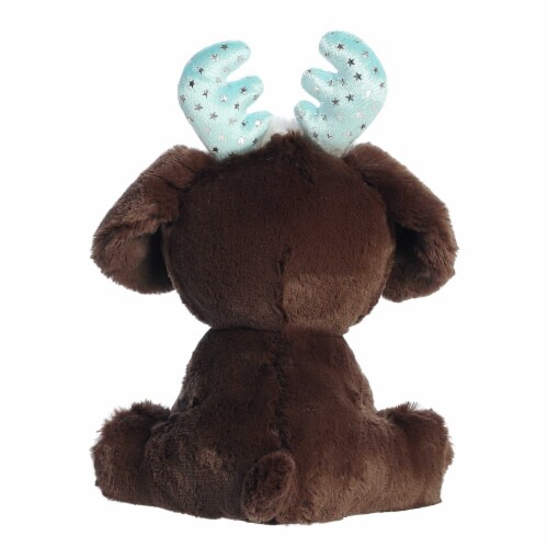 Aurora Small Brown Holiday Cheer 8.5 inch Sydney Choco Lab Festive ...