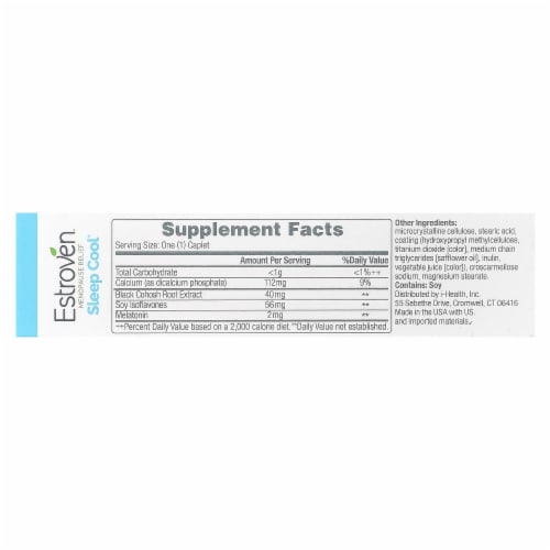 Estroven® Sleep Cool Menopause Relief Caplets Perspective: back