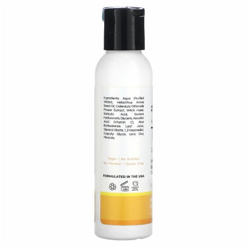 Zion Health Ancient Minerals Toner Calendula - 4 fl oz (120 ml) Perspective: back