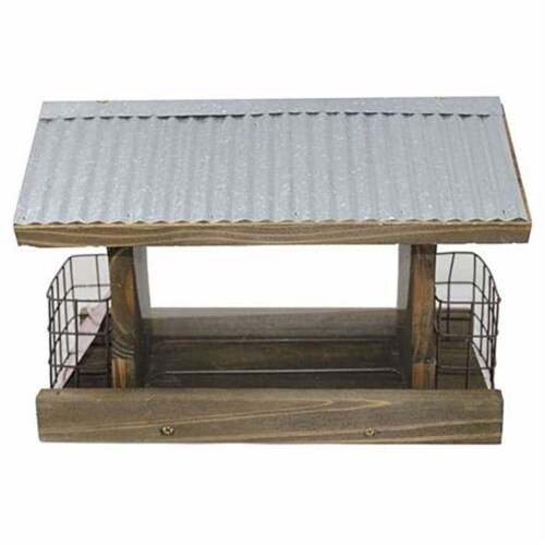 Heritage Farms Hanging Mount Backyard Rustic Farmhouse Bird Feeder w