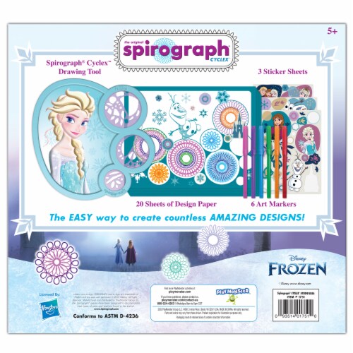 Spirograph Design Kit With Markers