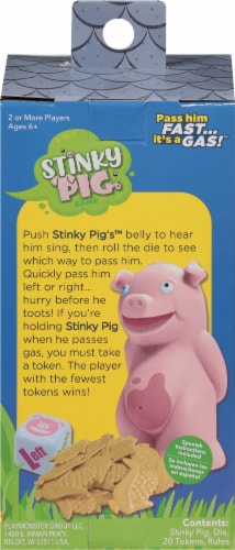 Patch Stinky Pig™ Game Perspective: back