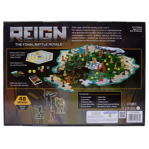 PlayMonster Reign™ Board Game Perspective: back