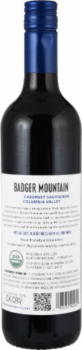 Badger Mountain Cabernet Sauvignon Perspective: back
