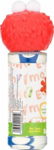 Little Kids Sesame Street Elmo Bottle of Bubbles Perspective: back