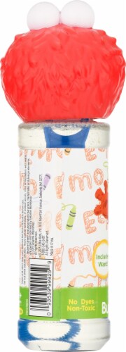 Little Kids Sesame Street Elmo Bottle of Bubbles Perspective: back