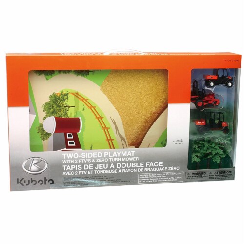 Kubota Landscape Play Set with Play Mat Perspective: back