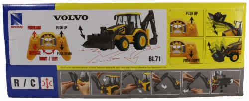 R/C 1:18 Volvo Backhoe Loader BL71 Perspective: back