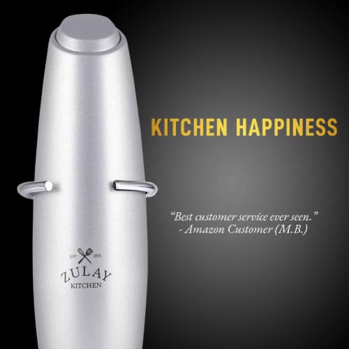 Zulay Kitchen MILK BOSS Milk Frother With Stand - Cloud, 1 - Foods Co.