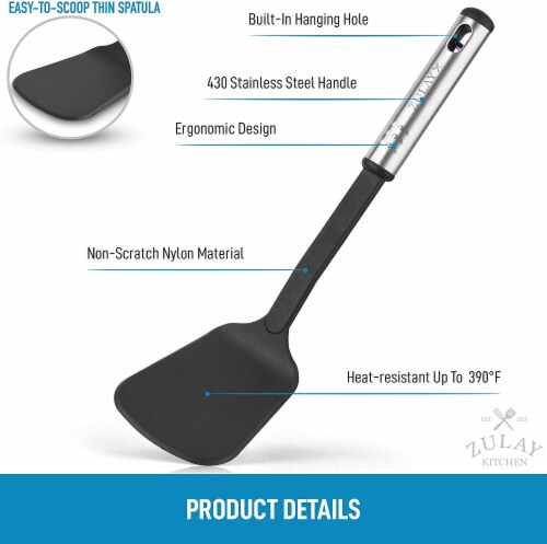 Zulay Kitchen Premium Nylon Spatula (12.5 inch), 1 - Kroger