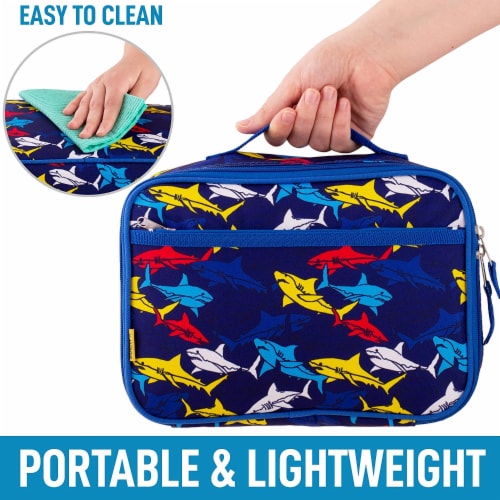 Zulay Kitchen Insulated Lunch Bag with Compartment and Builtin Handle