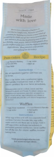 Pamela's® Pancake & Baking Mix Perspective: back