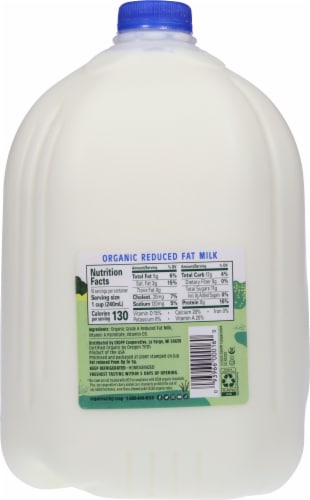 Organic Valley® 2% Reduced Fat Milk Gallon Perspective: back