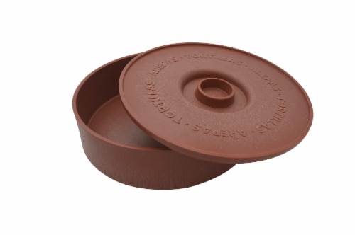 IMUSA Tortilla Warmer - Terracotta Perspective: back