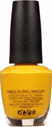 OPI Exotic Birds Do Not Tweet Nail Lacquer Perspective: back