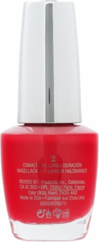 OPI INF SHINE BIG APPLE RED Perspective: back