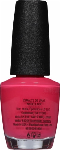 OPI Mexico Strawberry Margarita Nail Lacquer Perspective: back